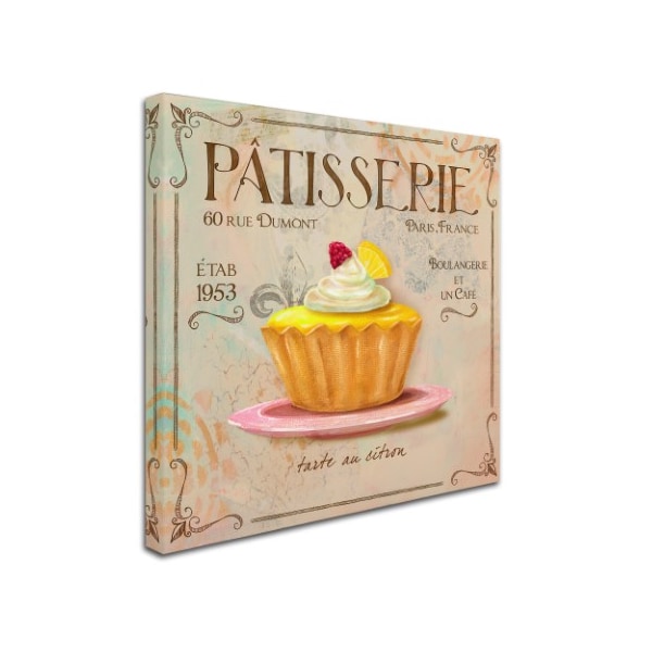 Fiona Stokes-Gilbert 'Patisserie IV' Canvas Art,14x14